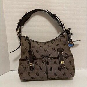 Vintage‎ Signature Dooney & Bourke Logo Handbag